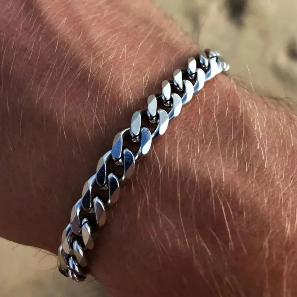 Men Bracelet Classic Stainless Steel