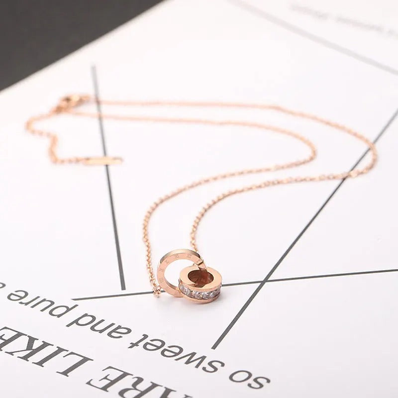 Titanium Steel Neckalce Woman