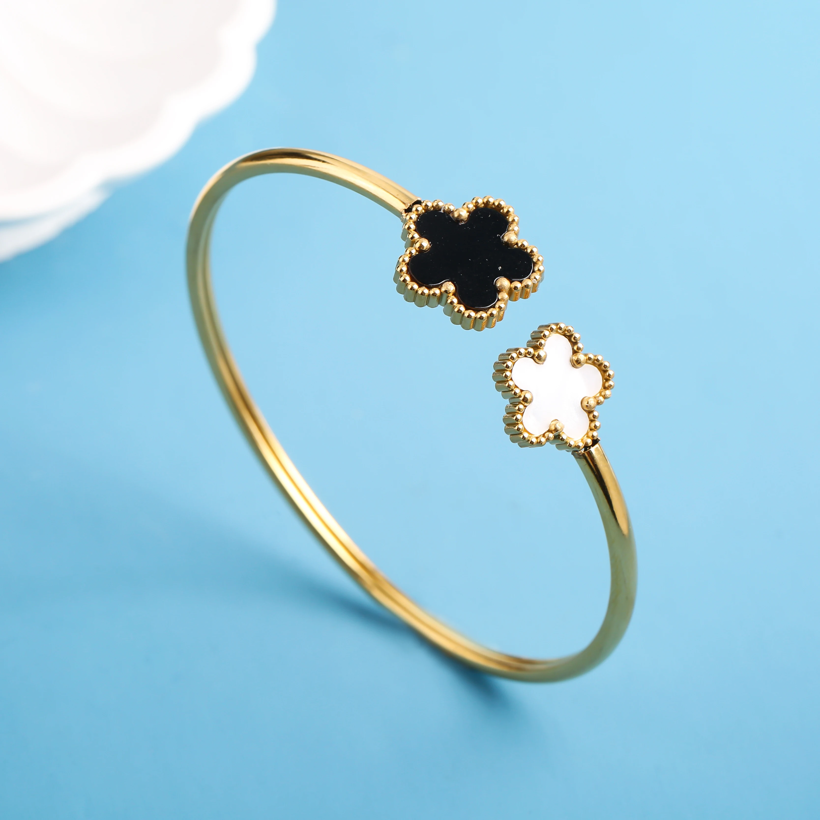 Stainless Steel Shell Five-Leaf Flower