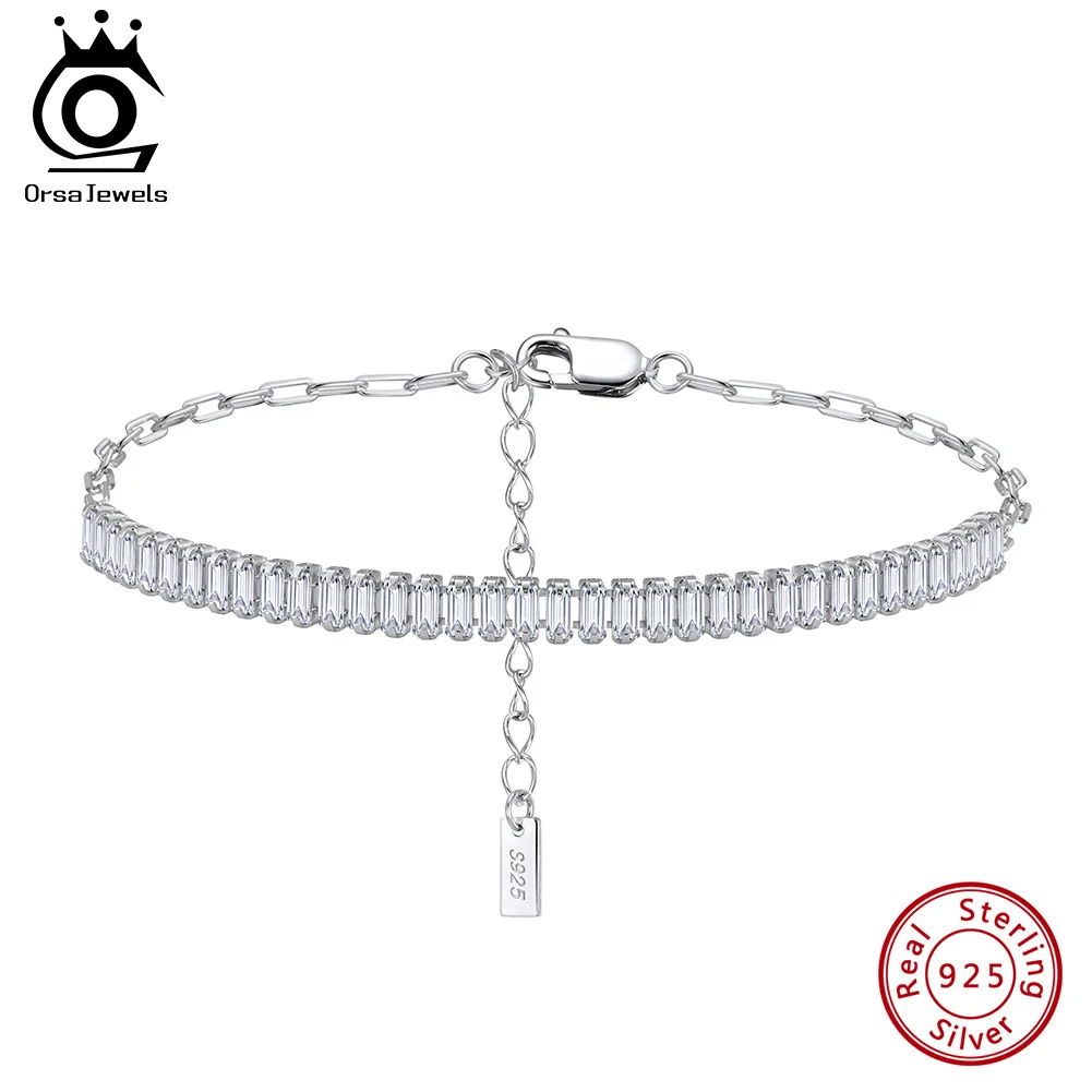 Silver Tennis Bracelet