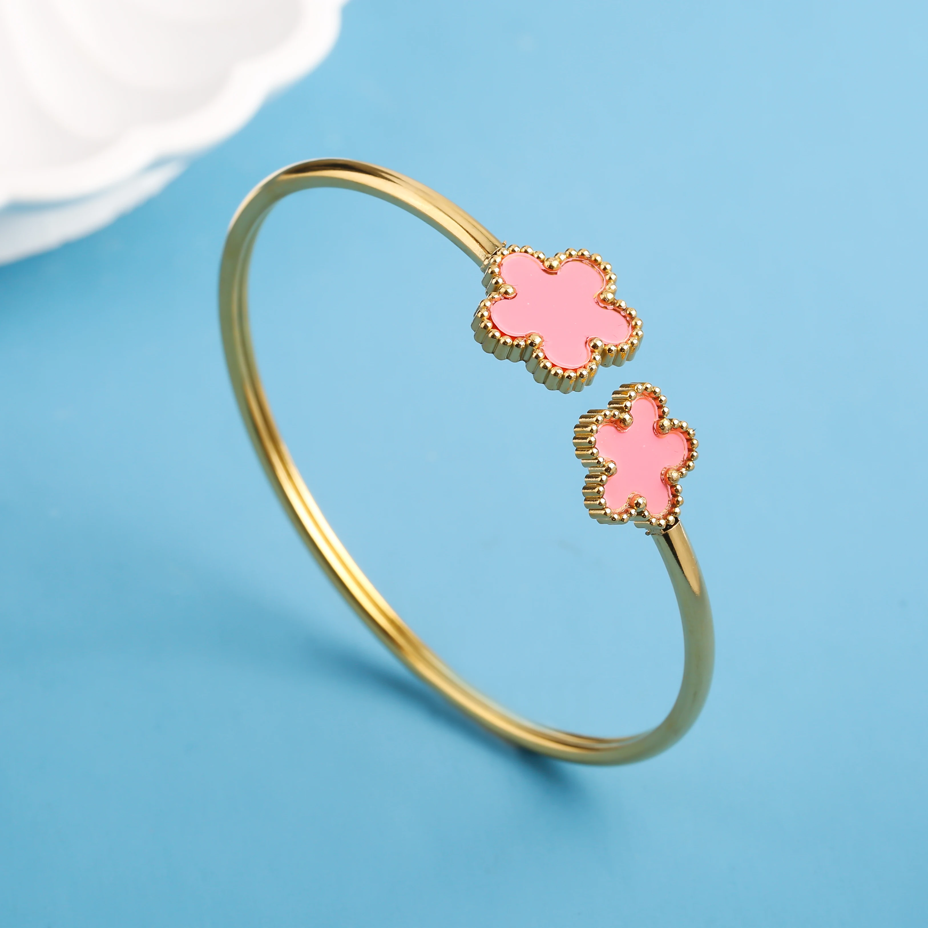 Stainless Steel Shell Five-Leaf Flower