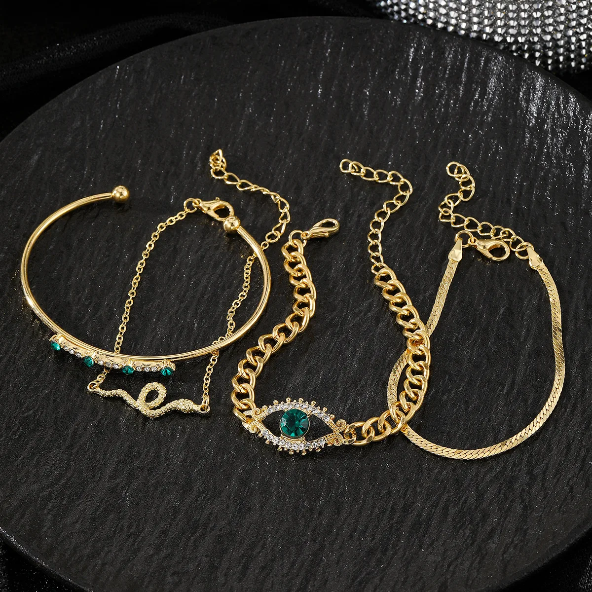 Metal Bracelet Set