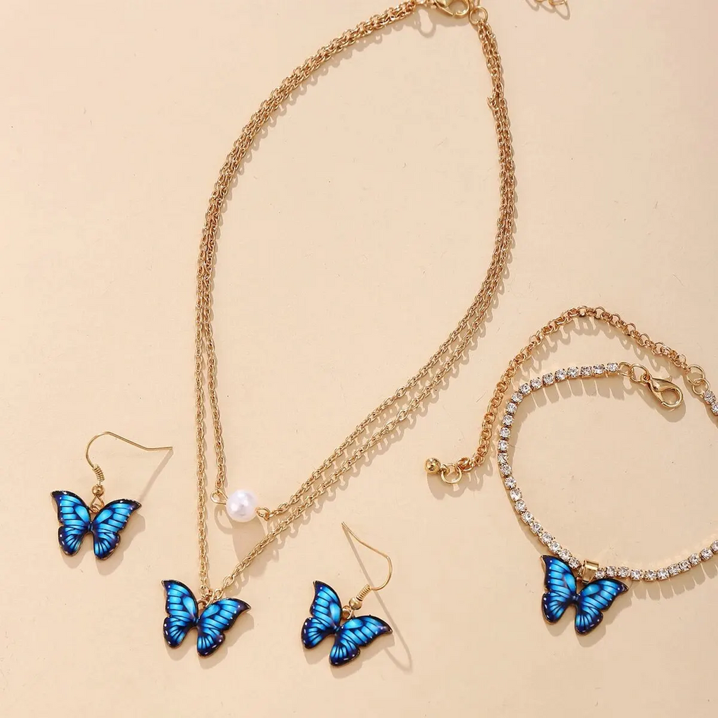 Butterfly Pendant Necklace