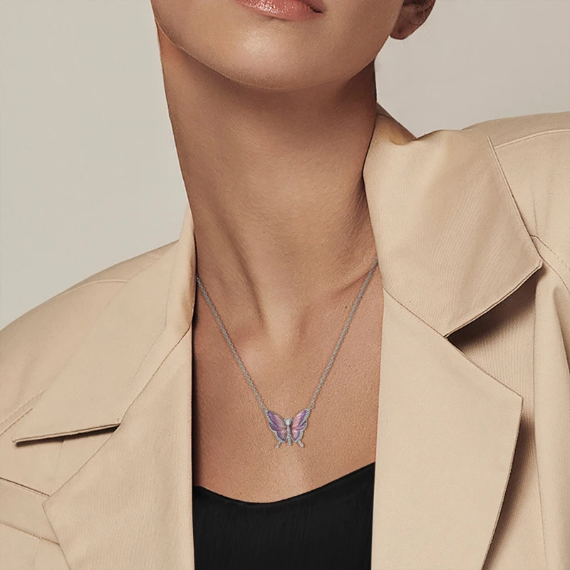 Necklace Zircon Heart