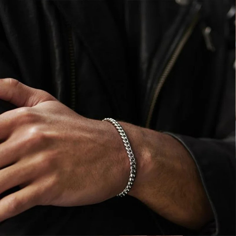 Men Bracelet Classic Stainless Steel