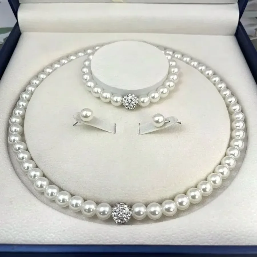 Pearl Fireball Necklace