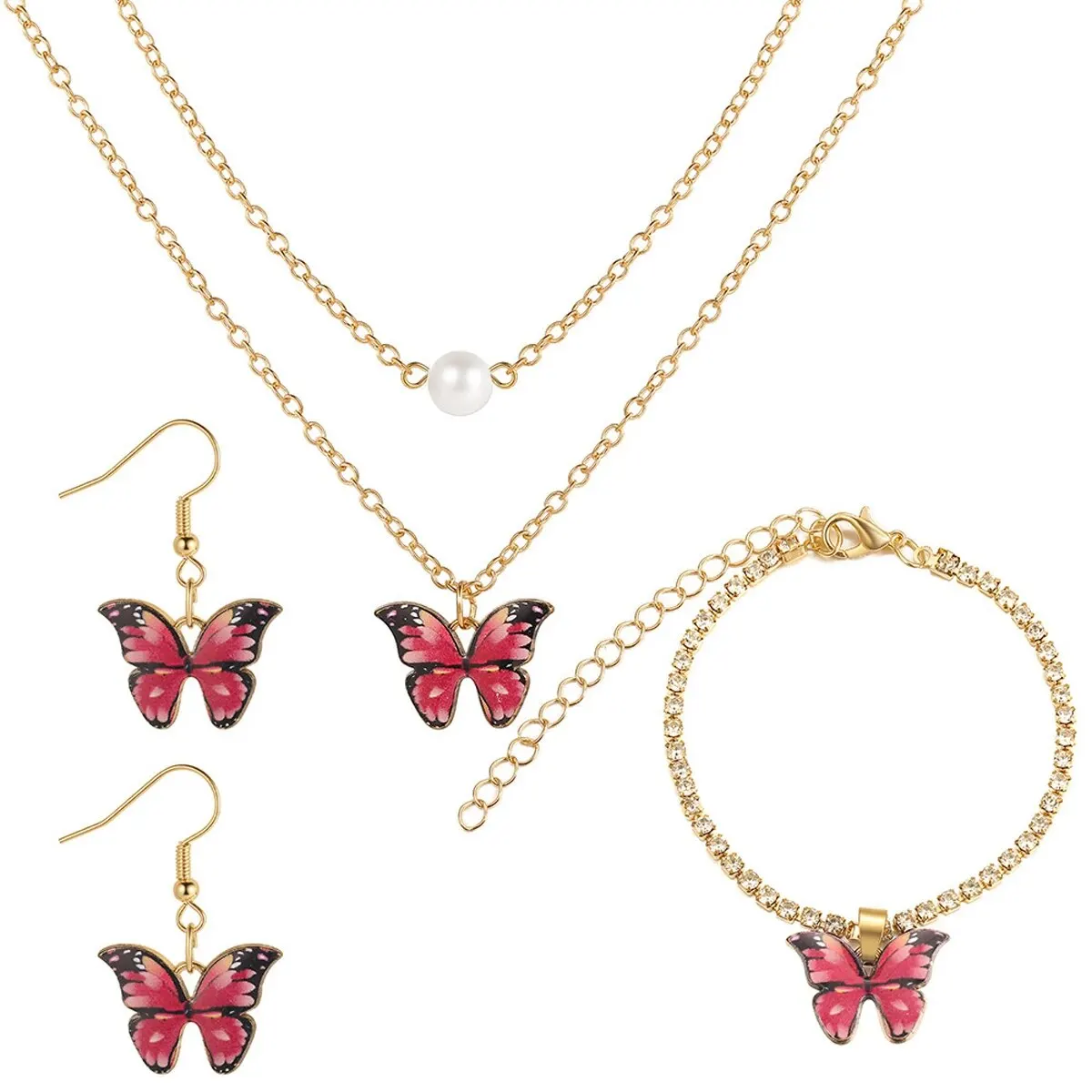 Butterfly Pendant Necklace