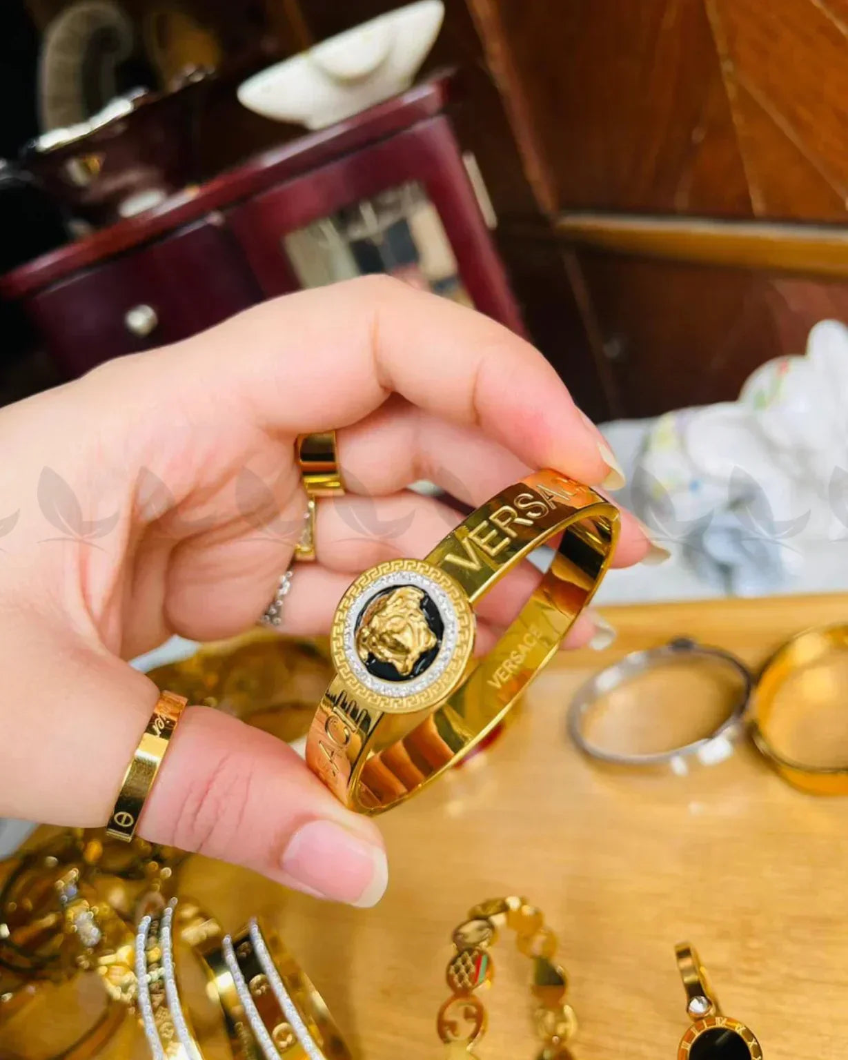 Gold Adjustable Ring