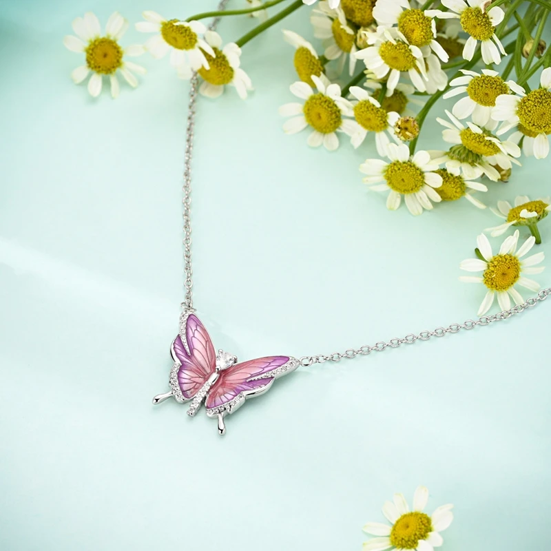 Necklace Zircon Heart