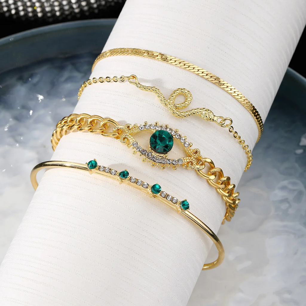 Metal Bracelet Set