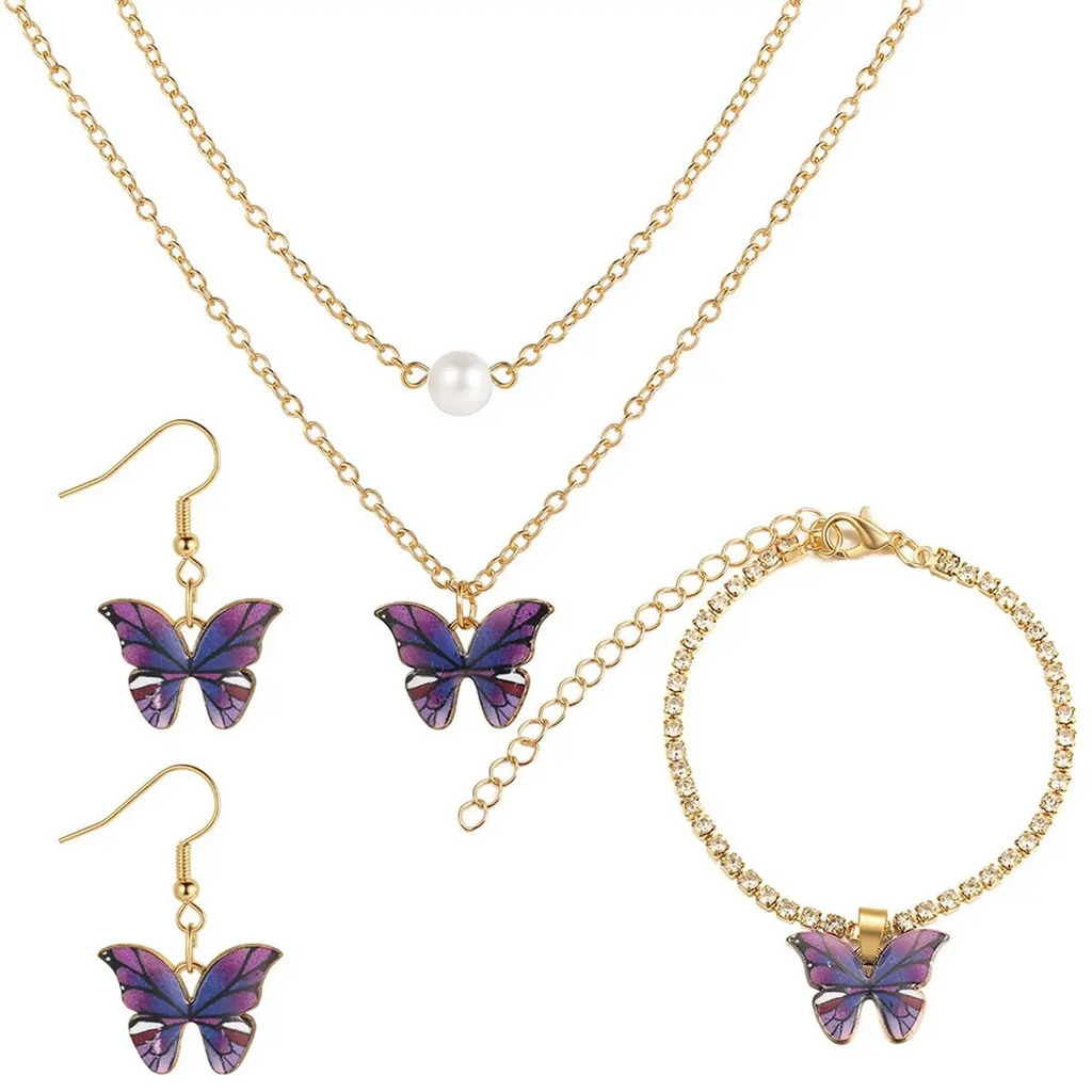 Butterfly Pendant Necklace