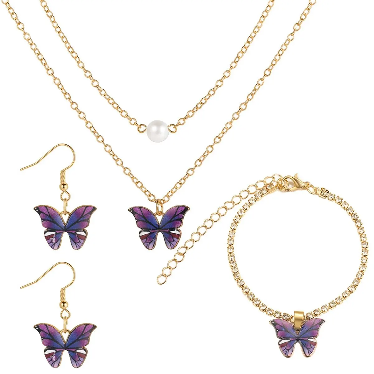 Butterfly Pendant Necklace