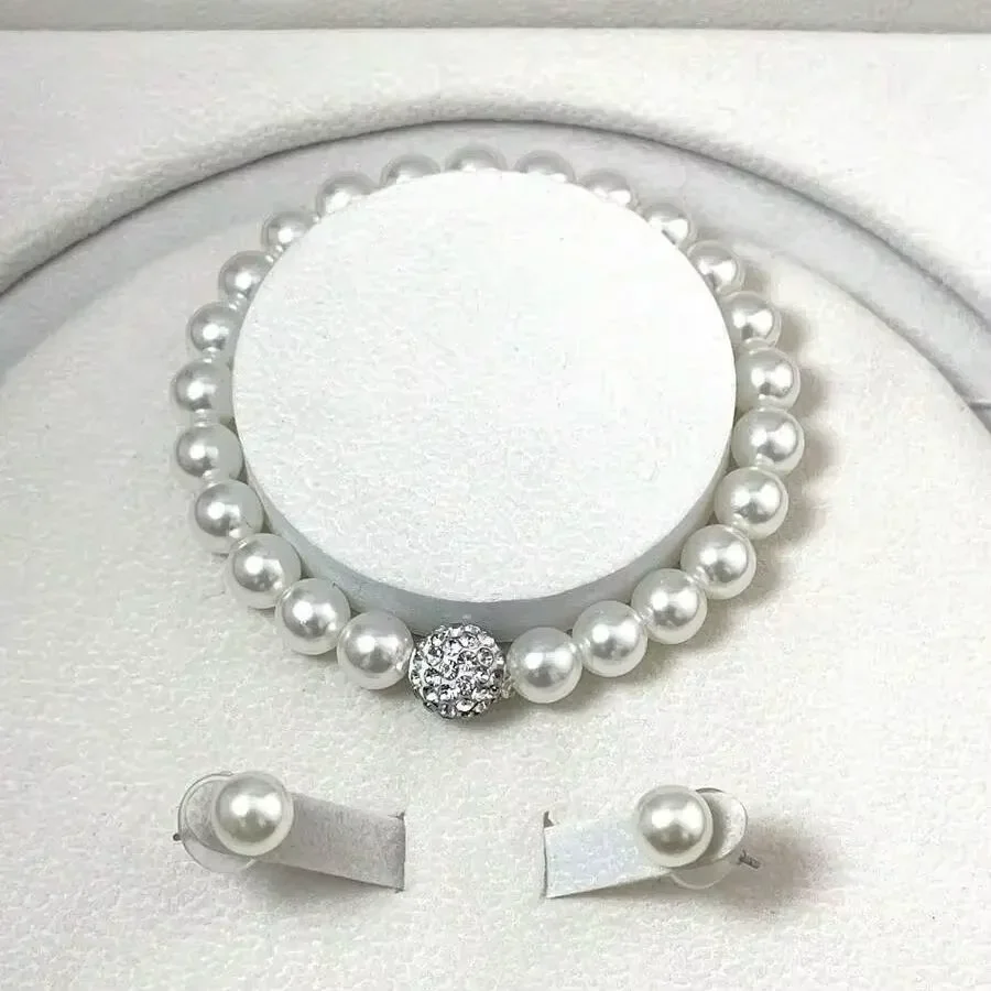 Pearl Fireball Necklace