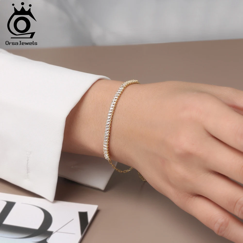 Silver Tennis Bracelet