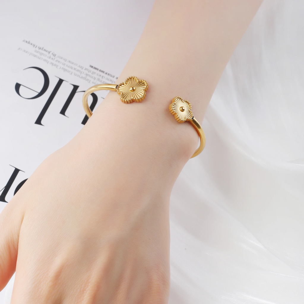 Stainless Steel Shell Five-Leaf Flower