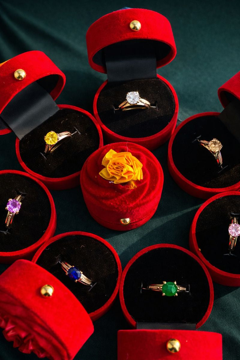 Premium Love Zircon Ring For Women - Free Delivery