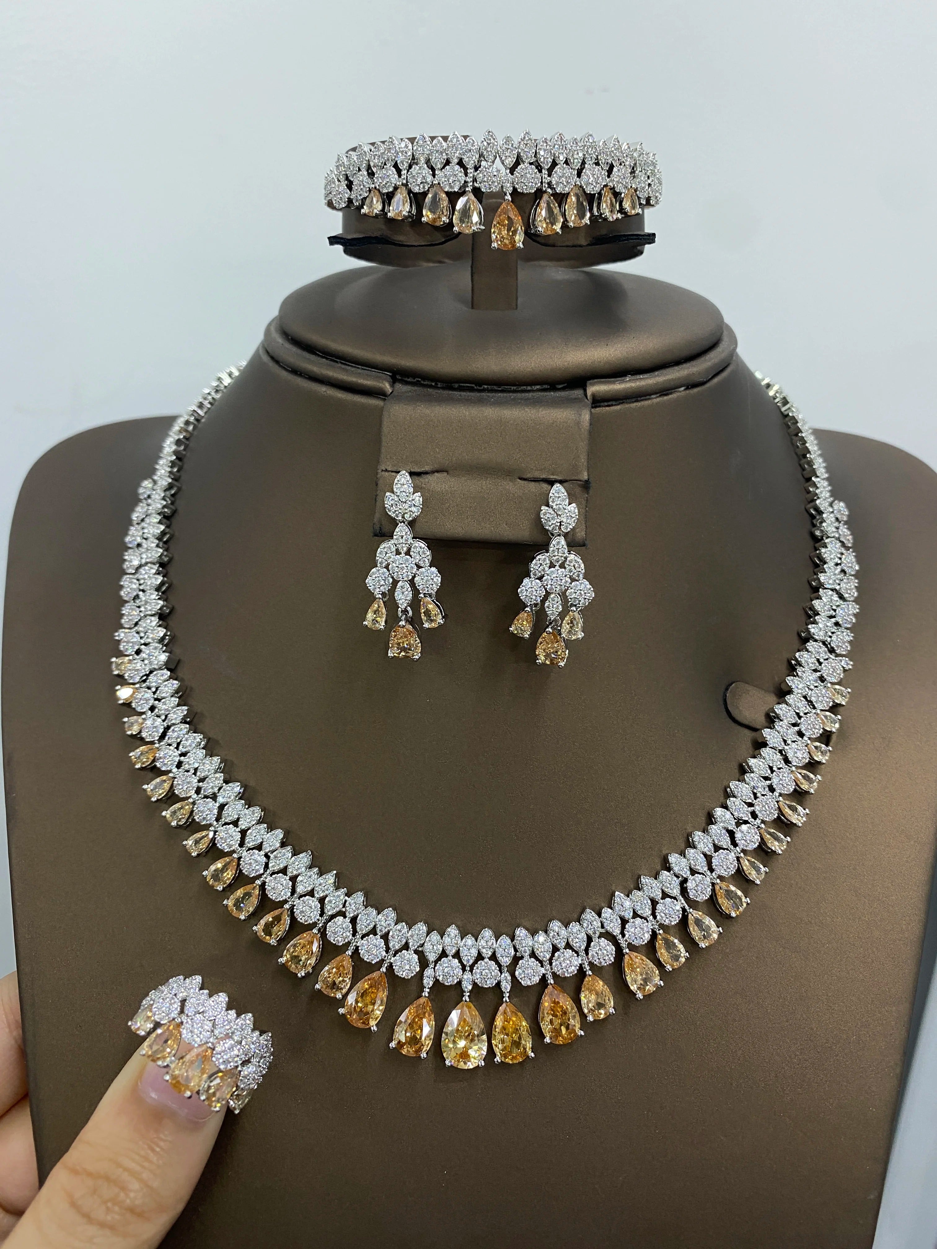 4pcs Jewelry Set