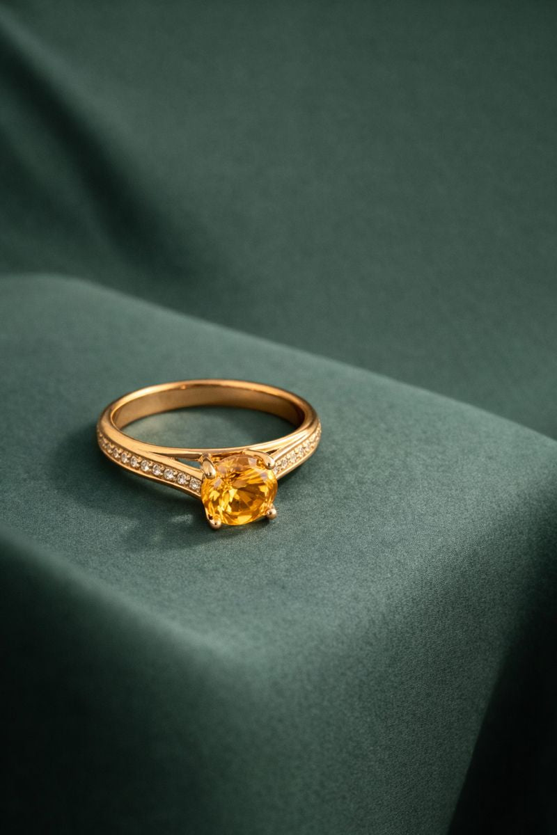 Premium Love Zircon Ring For Women - Free Delivery