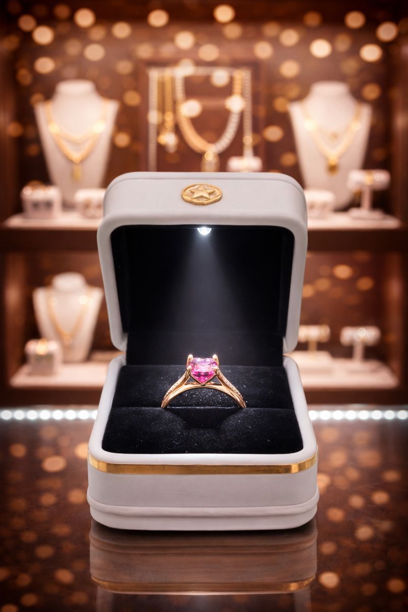 Premium Love Zircon Ring For Women - Free Delivery