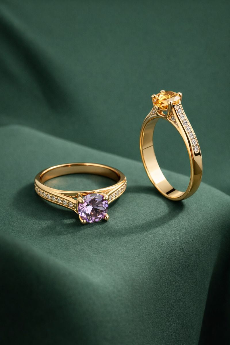 Premium Love Zircon Ring For Women - Free Delivery