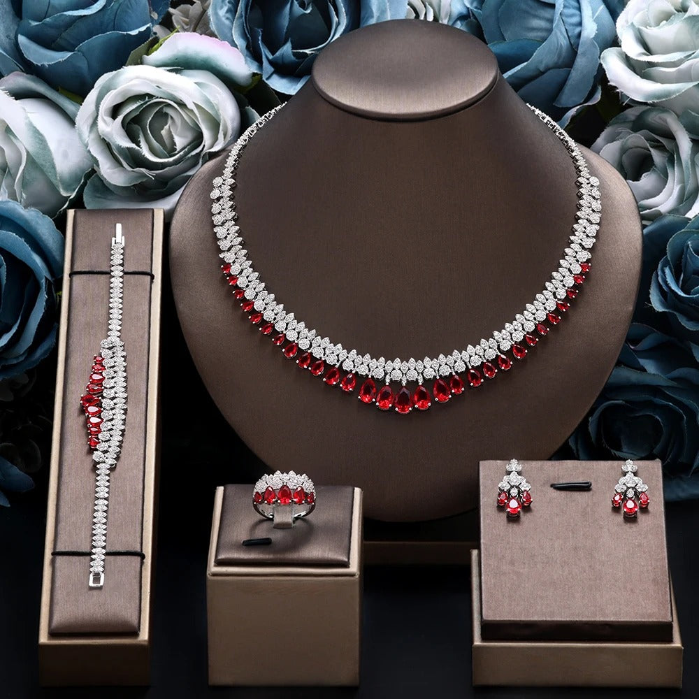 4pcs Jewelry Set