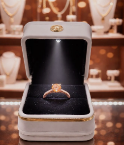 Premium Love Zircon Ring For Women - Free Delivery