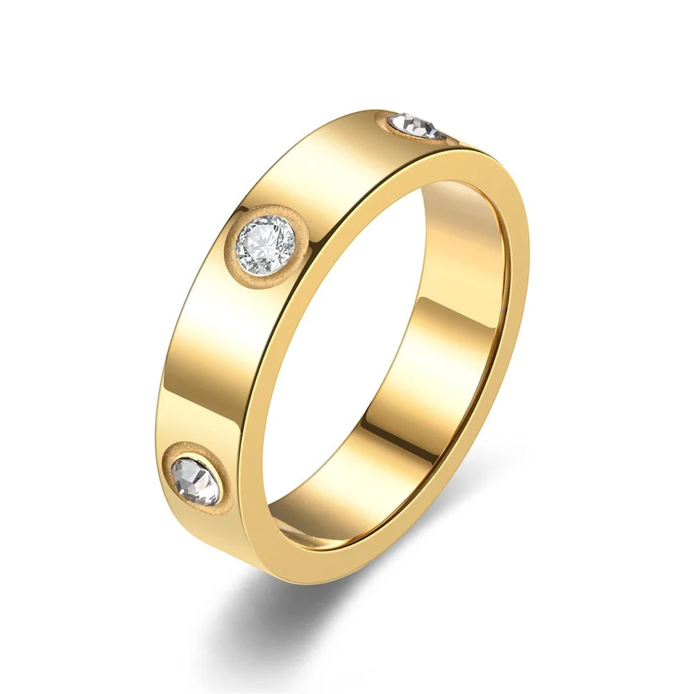 Women Stain less Steel Ring