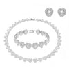 Heart Bracelet Set