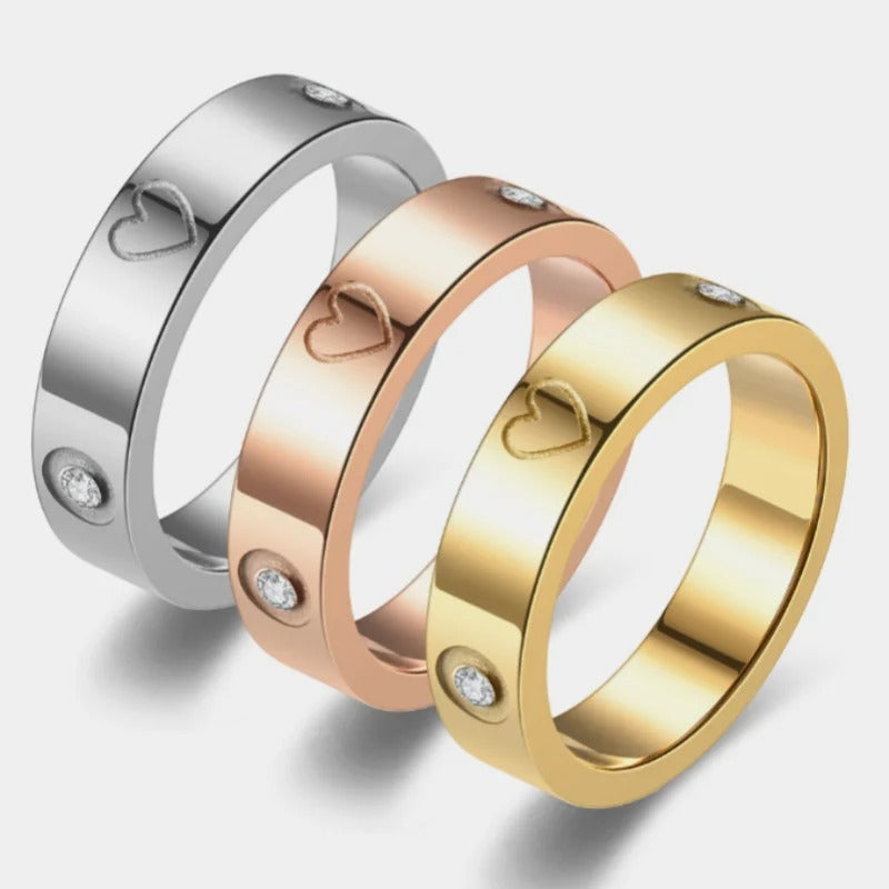 Women Stain less Steel Ring