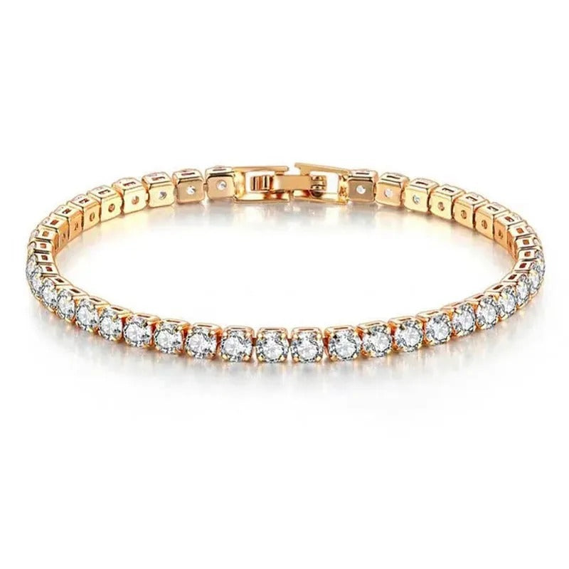 Tenis Gold Bracelet