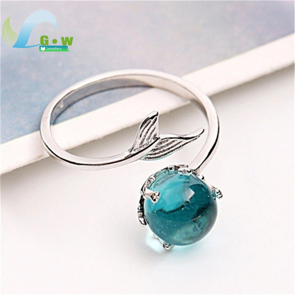 Adjustable Zircon Ring