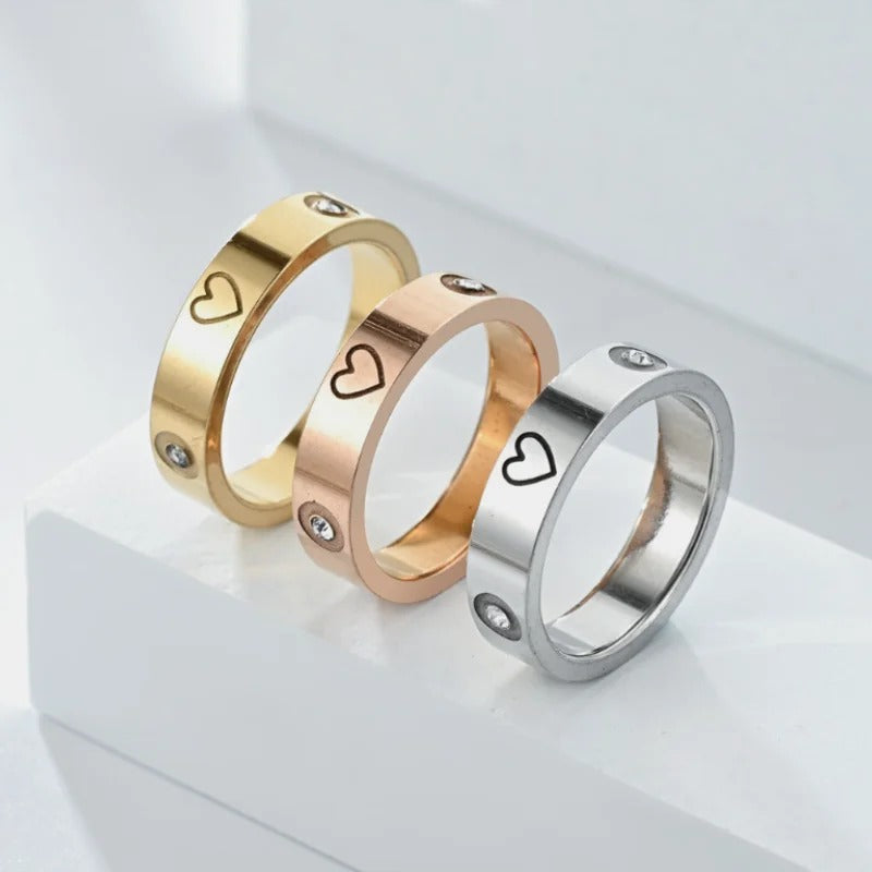 Women Stain less Steel Ring
