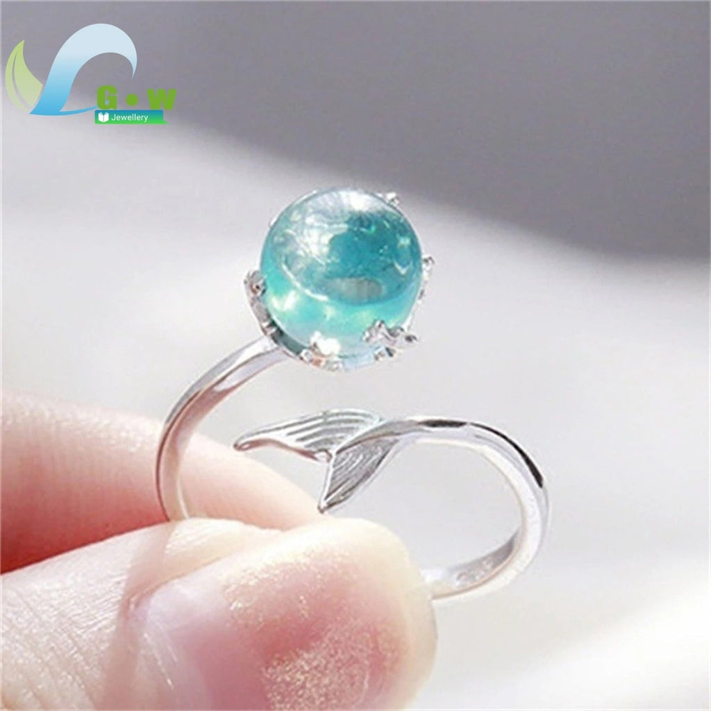 Adjustable Zircon Ring