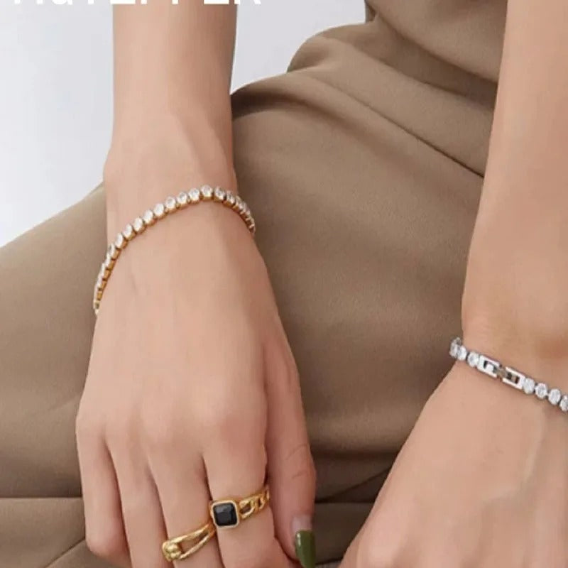 Tenis Gold Bracelet