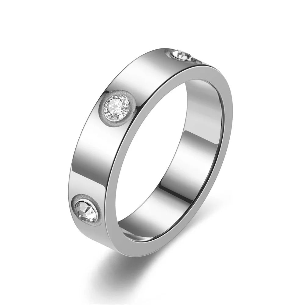 Women Stain less Steel Ring