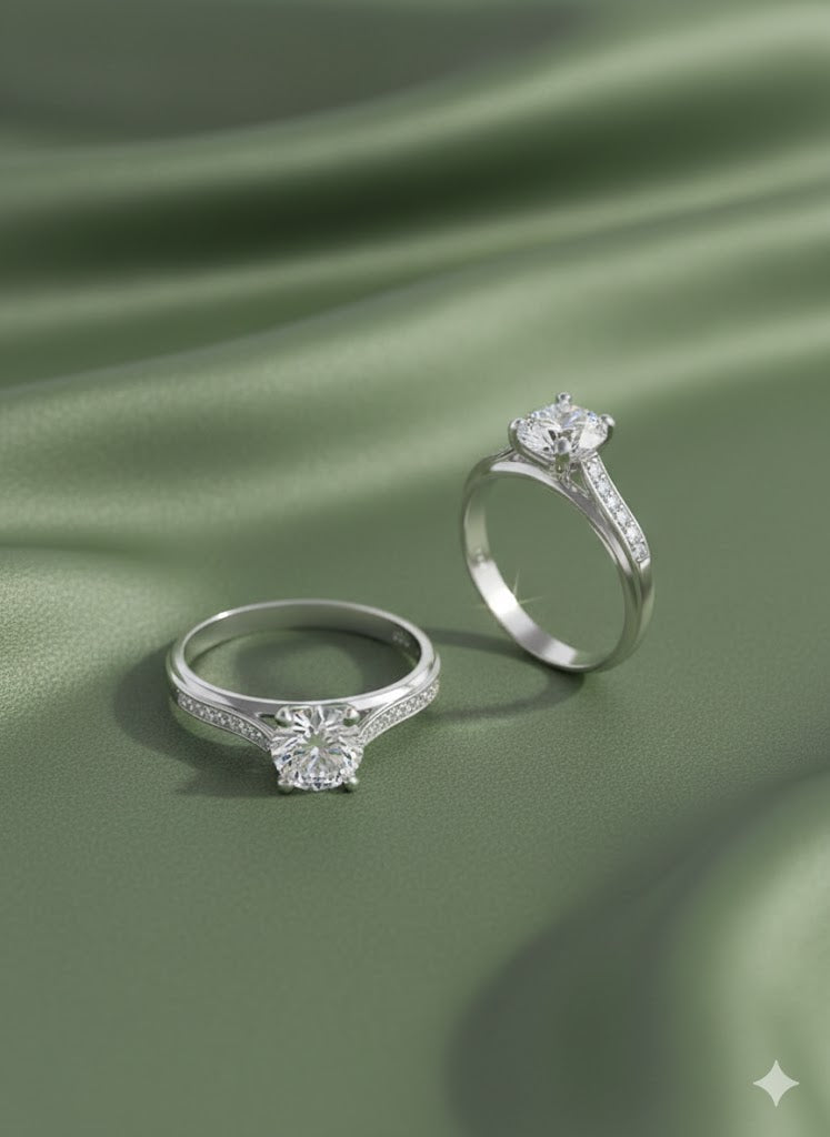 Premium Love Zircon Ring For Women - Free Delivery